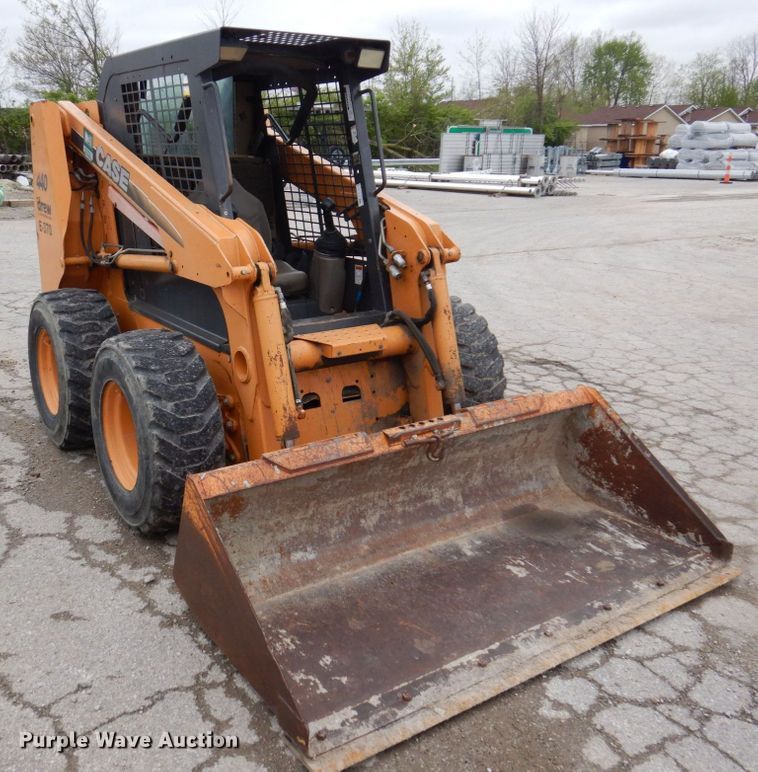 image for item DL3750 2007 Case 440  skid steer loader