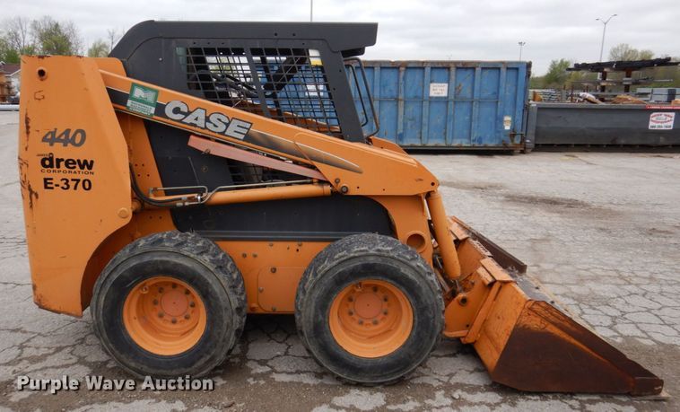image for item DL3750 2007 Case 440  skid steer loader