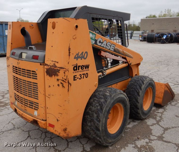 image for item DL3750 2007 Case 440  skid steer loader