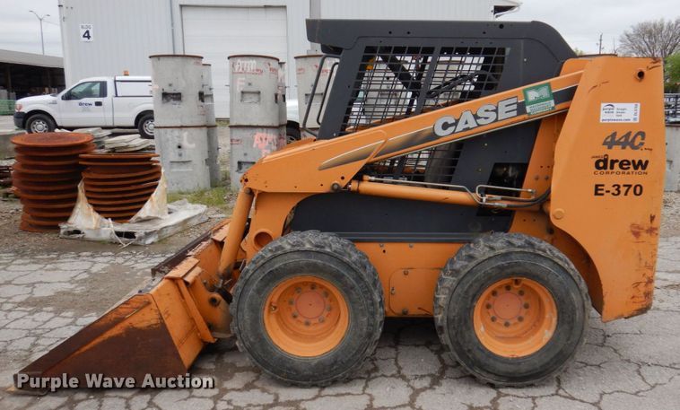 image for item DL3750 2007 Case 440  skid steer loader