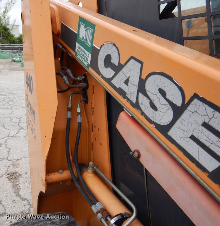 image for item DL3750 2007 Case 440  skid steer loader