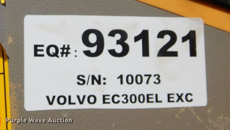 image for item DM4492 Volvo EC300EL  excavator