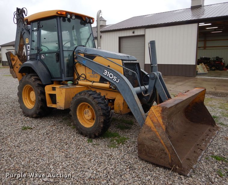 image for item DM4493 2007 John Deere 310SJ  backhoe