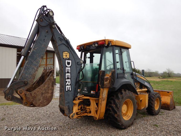 image for item DM4493 2007 John Deere 310SJ  backhoe
