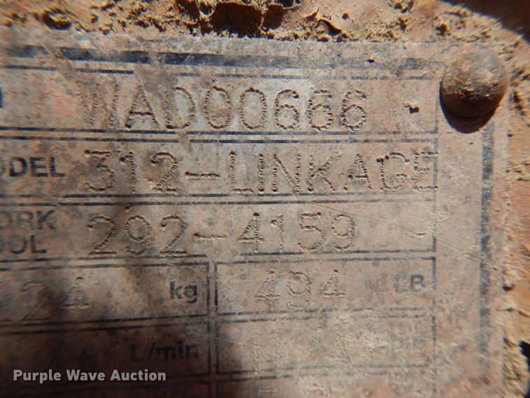 image for item DM5423 2012 Caterpillar 312D L  excavator