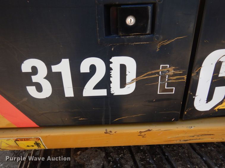 image for item DM5423 2012 Caterpillar 312D L  excavator