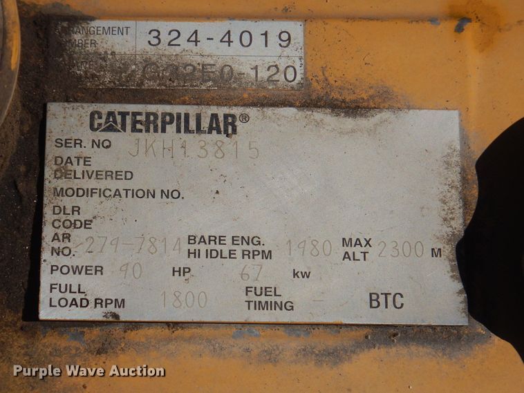 image for item DM5423 2012 Caterpillar 312D L  excavator