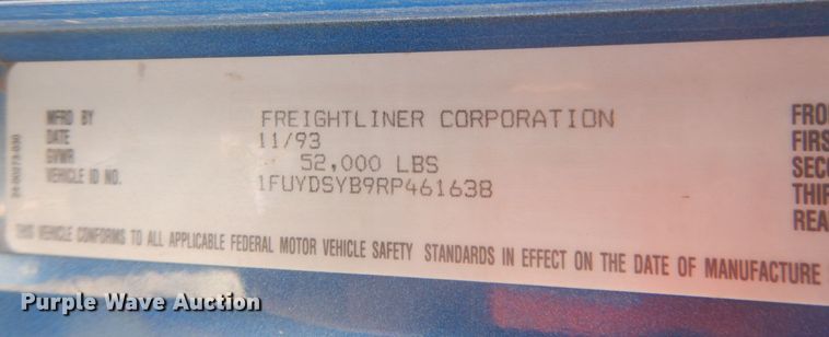image for item DM5426 1994 Freightliner FLD  dump truck