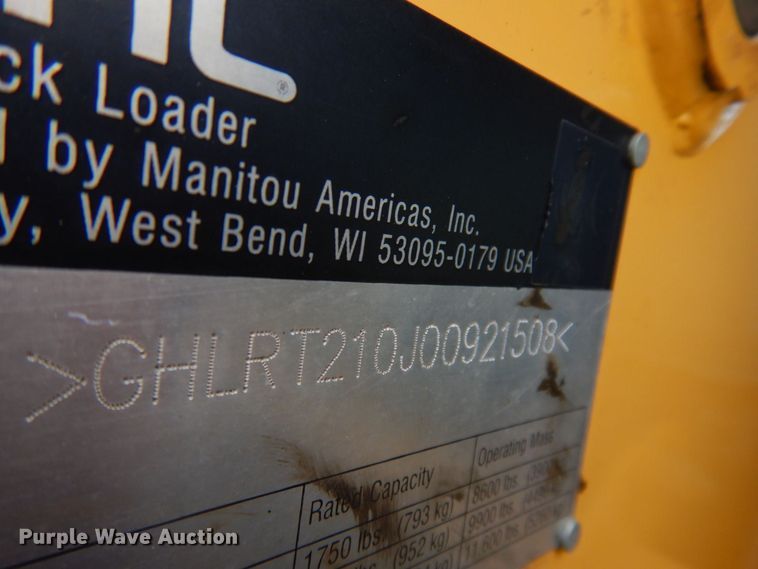 image for item DM5429 2016 Gehl RT210  skid steer loader