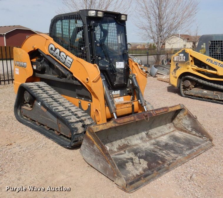 image for item DM5430 2015 Case TV380  skid steer loader