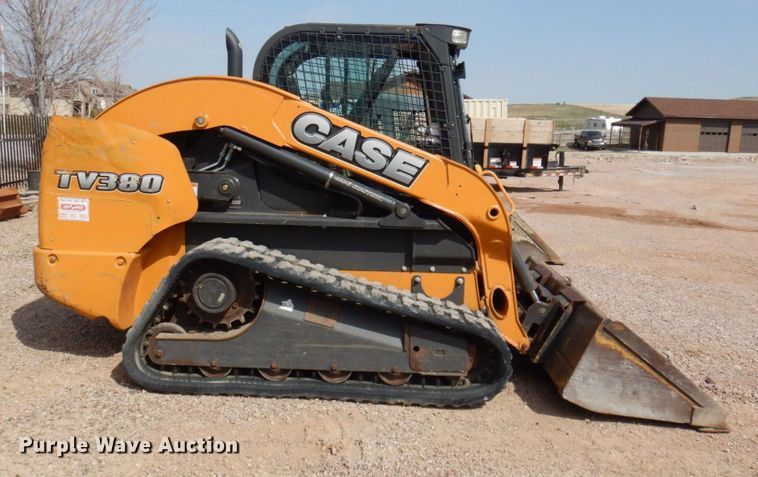 image for item DM5430 2015 Case TV380  skid steer loader