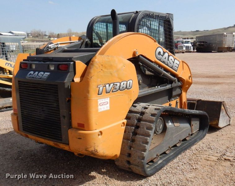 image for item DM5430 2015 Case TV380  skid steer loader