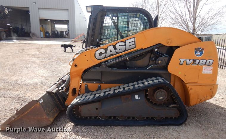 image for item DM5430 2015 Case TV380  skid steer loader