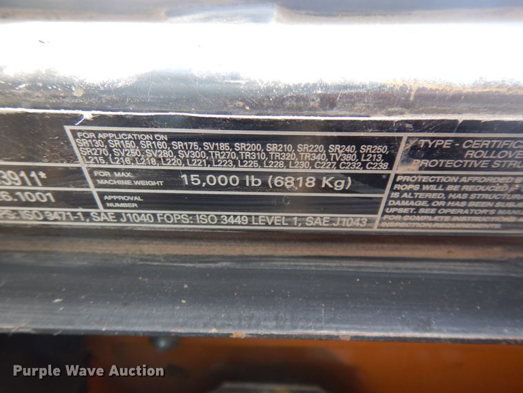 image for item DM5430 2015 Case TV380  skid steer loader