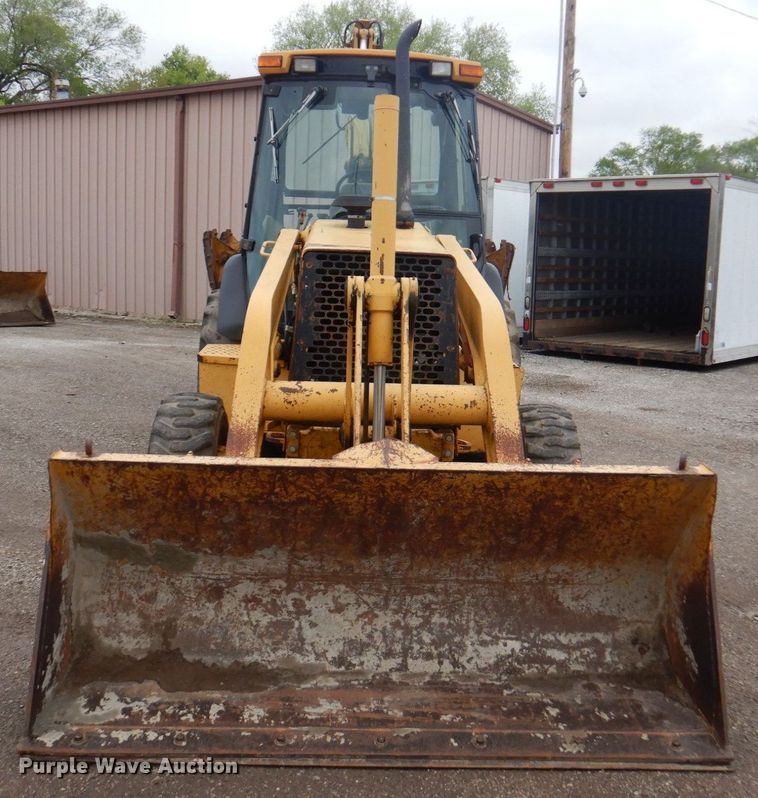 image for item DM6147 1998 John Deere 310E  backhoe