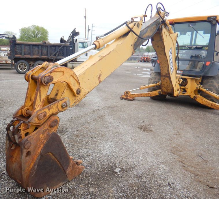 image for item DM6147 1998 John Deere 310E  backhoe