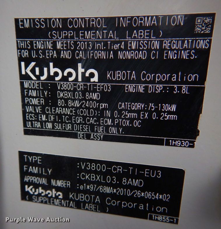 image for item DM7321 2013 Takeuchi TL12  skid steer loader