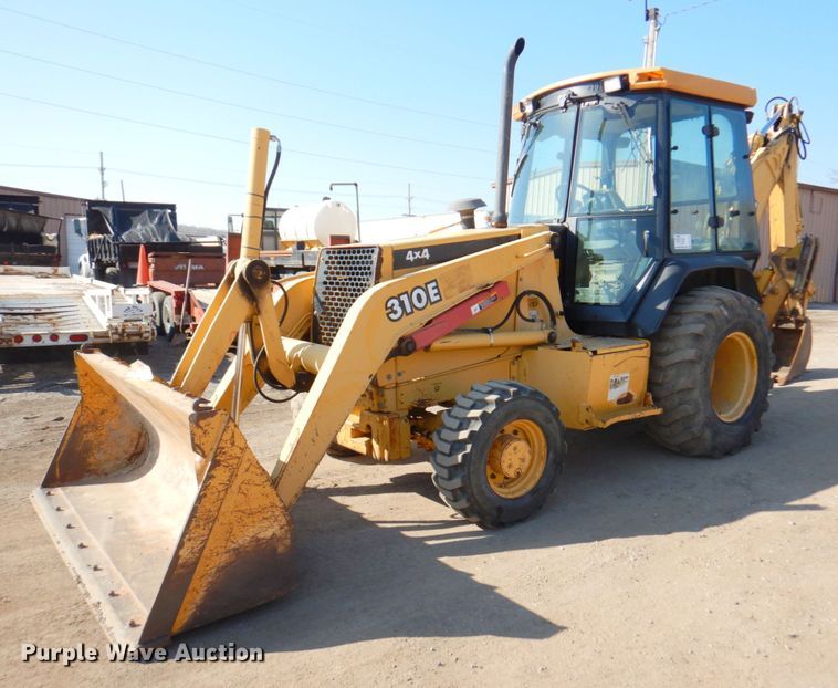 image for item DN1407 1999 John Deere 310E  backhoe