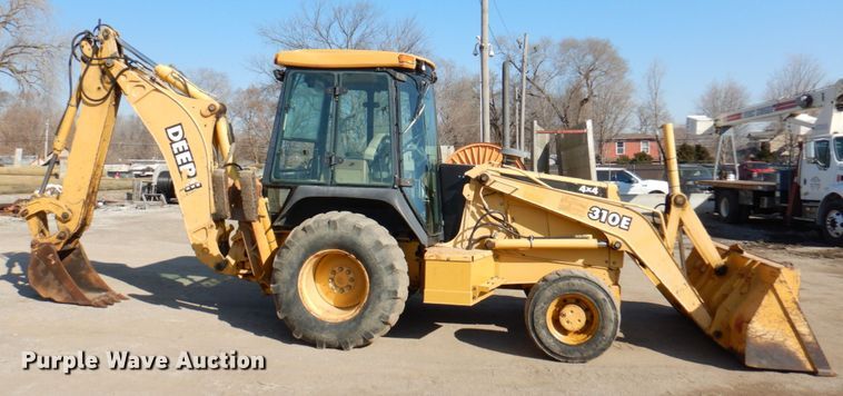 image for item DN1407 1999 John Deere 310E  backhoe