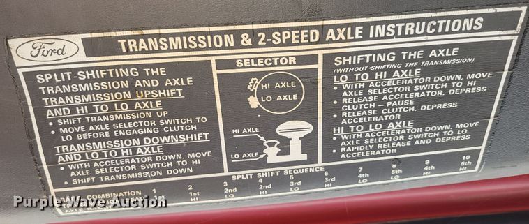 image for item DN7339 1974 Ford 750  water truck