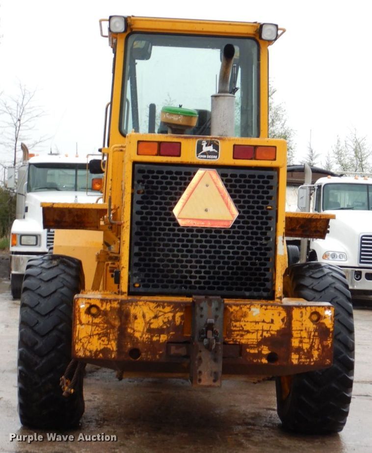 image for item DN7369 1990 John Deere 544E  wheel loader