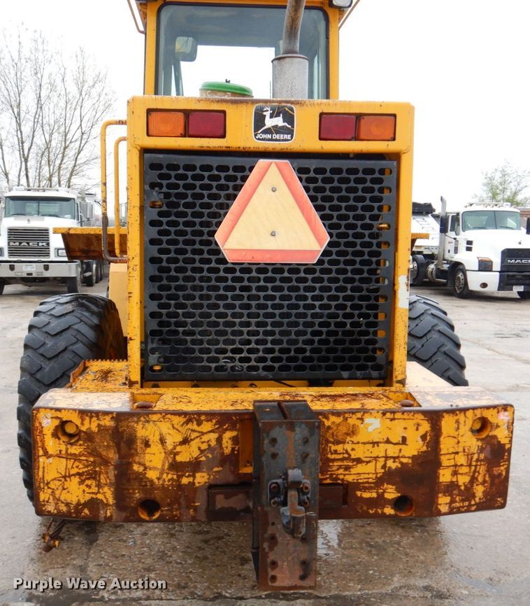 image for item DN7369 1990 John Deere 544E  wheel loader
