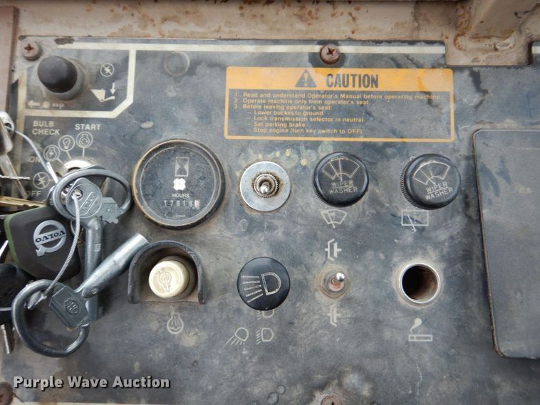 image for item DN7369 1990 John Deere 544E  wheel loader