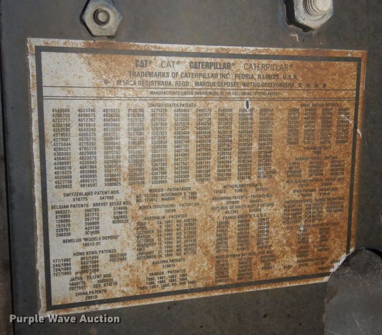 image for item DN7375 1999 Caterpillar 980G  wheel loader