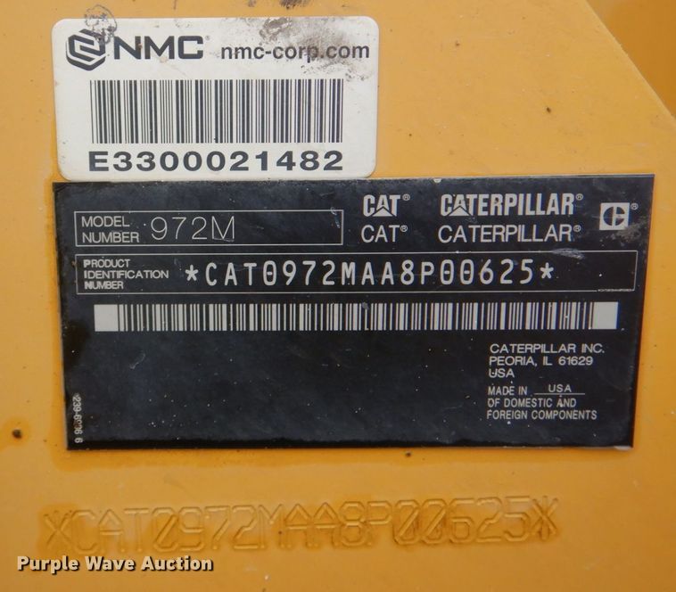 image for item DN7377 2015 Caterpillar 972M  wheel loader