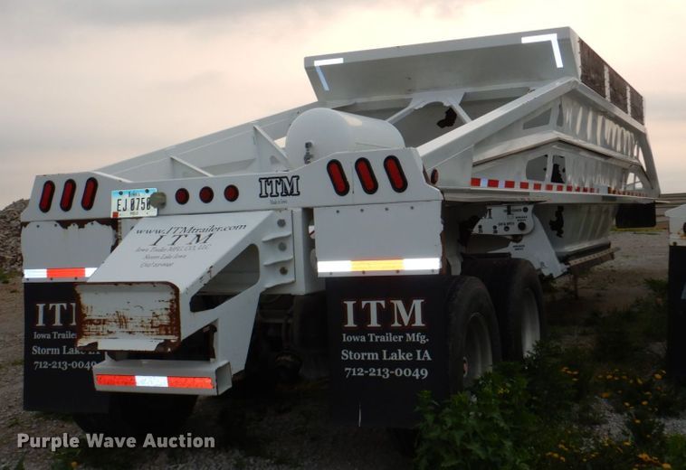 image for item DN7384 2018 ITM RM242BD  bottom dump trailer