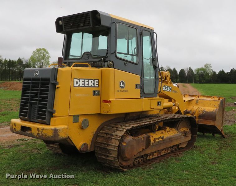 image for item DN7972 2004 John Deere 655C Series II  track loader
