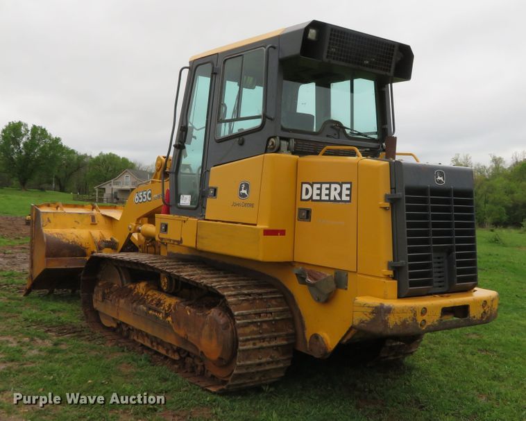 image for item DN7972 2004 John Deere 655C Series II  track loader