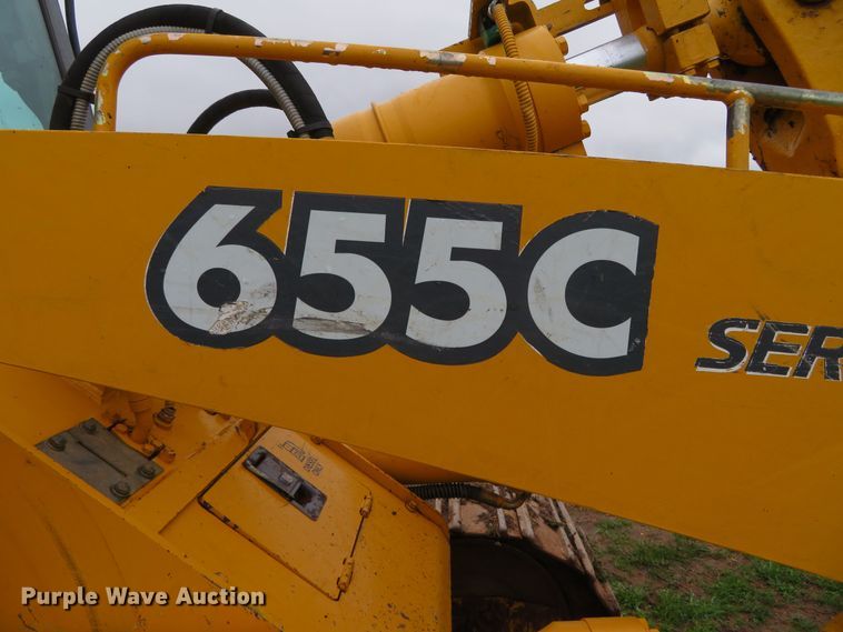 image for item DN7972 2004 John Deere 655C Series II  track loader