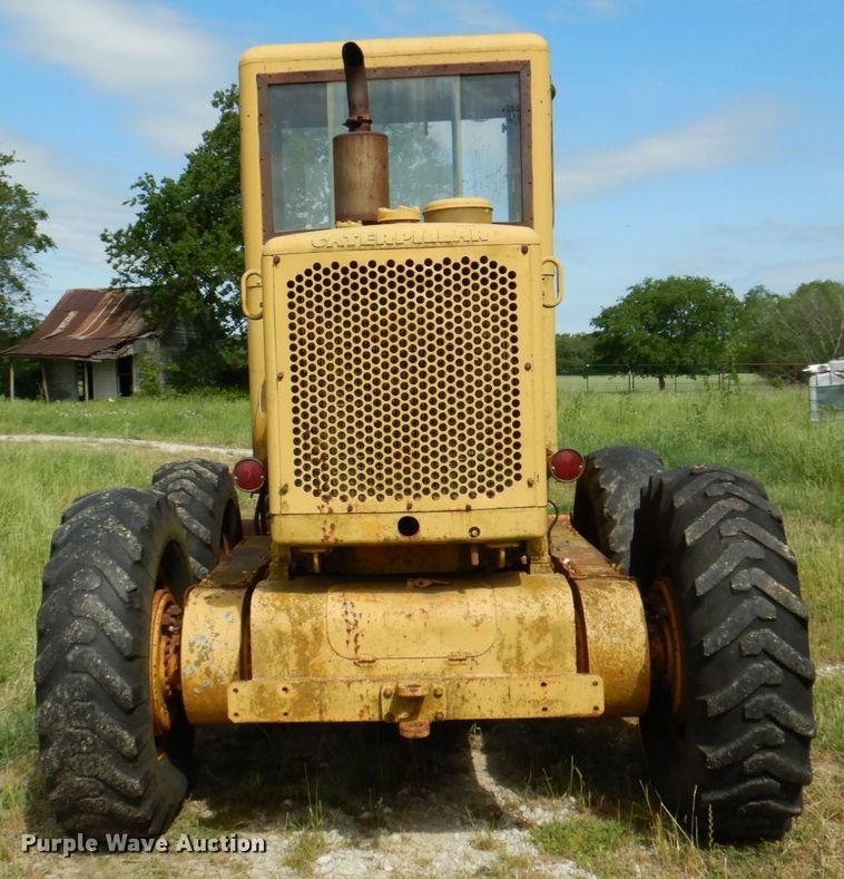 image for item DP3979 1963 Caterpillar 12E  rigid frame motor grader