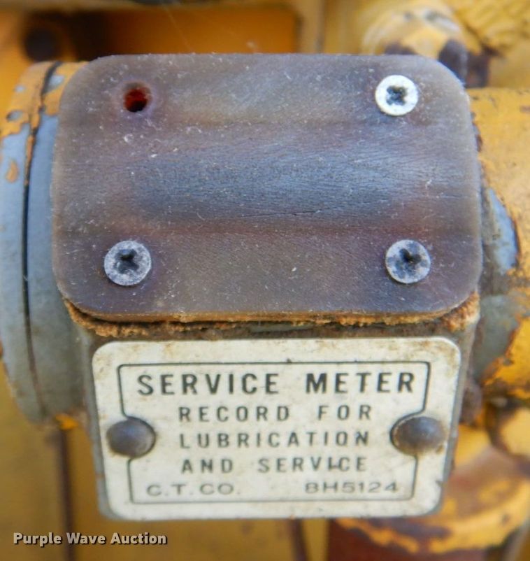 image for item DP3979 1963 Caterpillar 12E  rigid frame motor grader