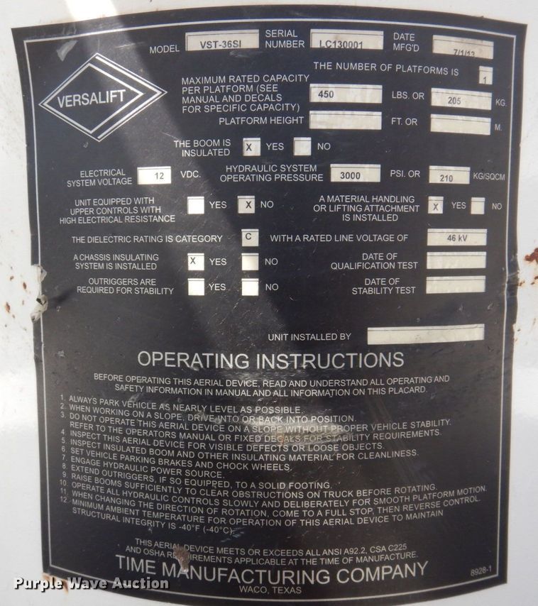 image for item DP5437 2013 Ford F550 Super Duty  bucket truck