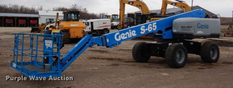 image for item DR0336 2017 Genie S-65  boom lift