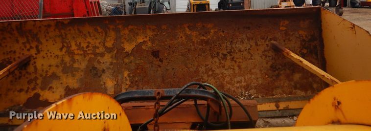 image for item DR0341 10' W skid steer snow pusher