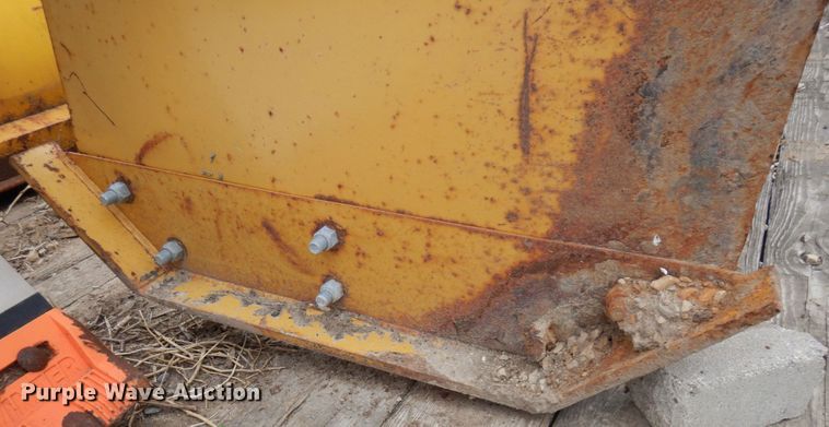 image for item DR0341 10' W skid steer snow pusher