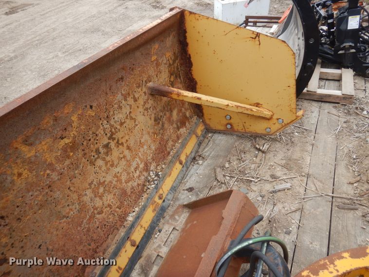 image for item DR0341 10' W skid steer snow pusher