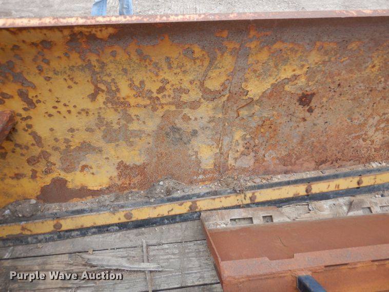 image for item DR0341 10' W skid steer snow pusher