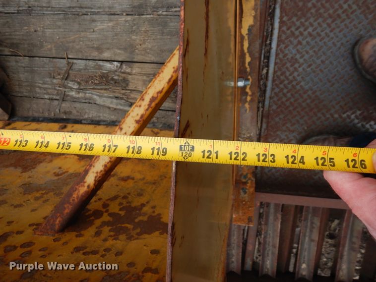 image for item DR0341 10' W skid steer snow pusher