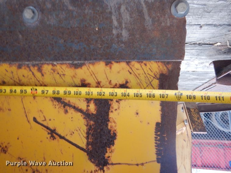 image for item DR0342 LEO  9' W skid steer snow plow