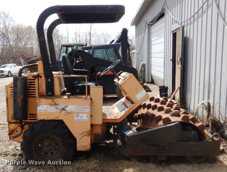 image for item DR0345 Stone PD54  single drum vibratory roller