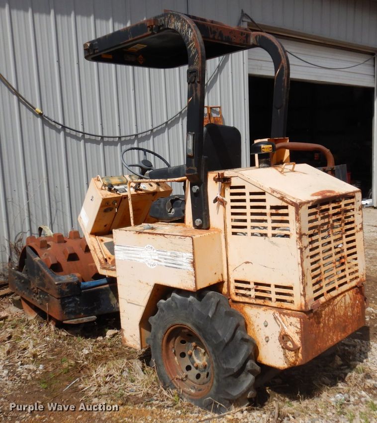 image for item DR0345 Stone PD54  single drum vibratory roller