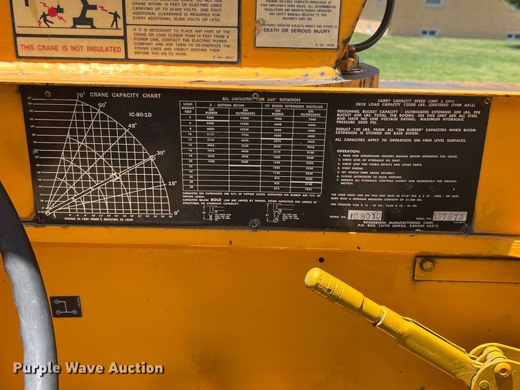 image for item DR1374 Broderson IC801D  crane