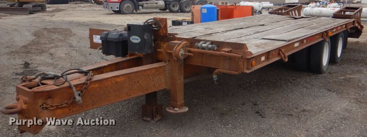 image for item DS7999 1988 Shelby  equipment trailer