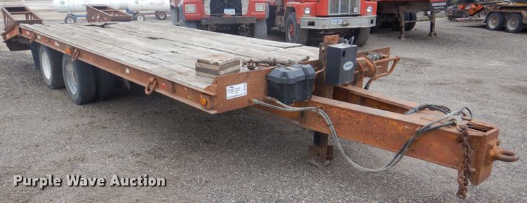 image for item DS7999 1988 Shelby  equipment trailer