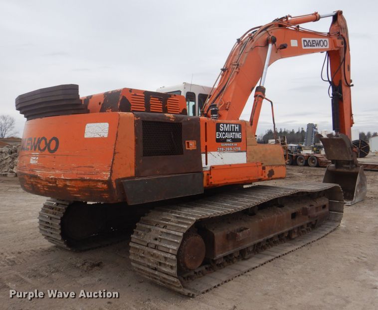 image for item DS8002 1996 Daewoo Solar 280LCIII  excavator