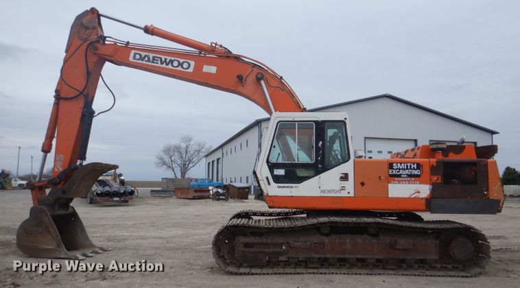 image for item DS8002 1996 Daewoo Solar 280LCIII  excavator